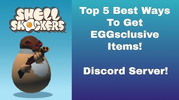 5+ ways to get EGGsclusive items! - Discord server! - Shellshockers #23
