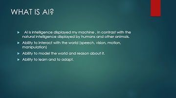ARTIFICIAL INTELLIGENCE, CH-1 EXCITE, class 8 VIDEO 1