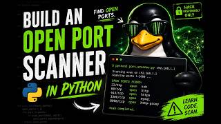 Making a simple fast TCP open port scanner using python screenshot 2