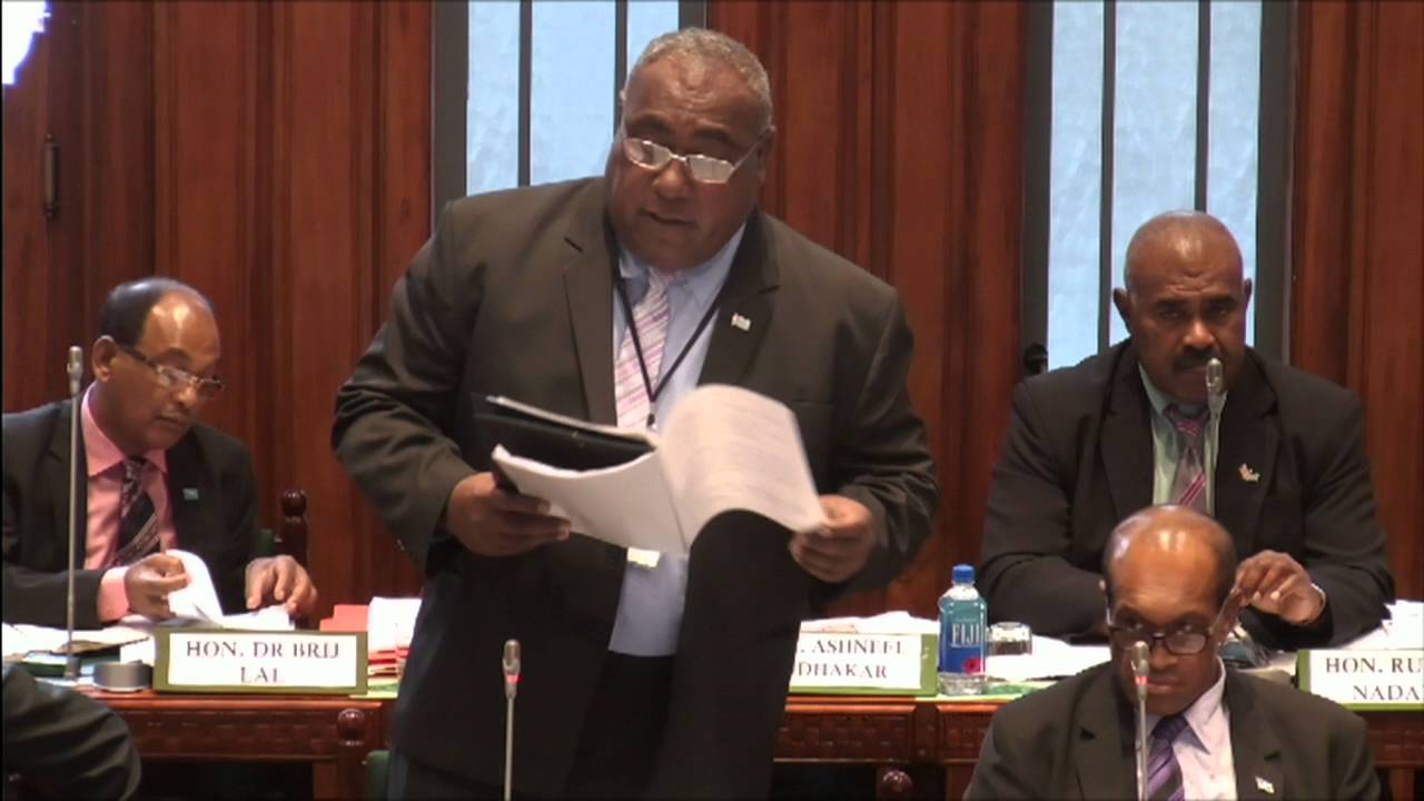 Fijian Minister for Employment Hon. Semi Koroilavesau's response on