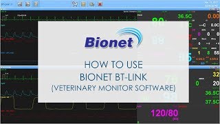 How to use Bionet BT-Link (Veterinary Monitor Software) screenshot 5
