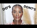 MAKEUP DO&#39;S AND DONT&#39;S: BEGINNER FRIENDLY | Olivia Akumu