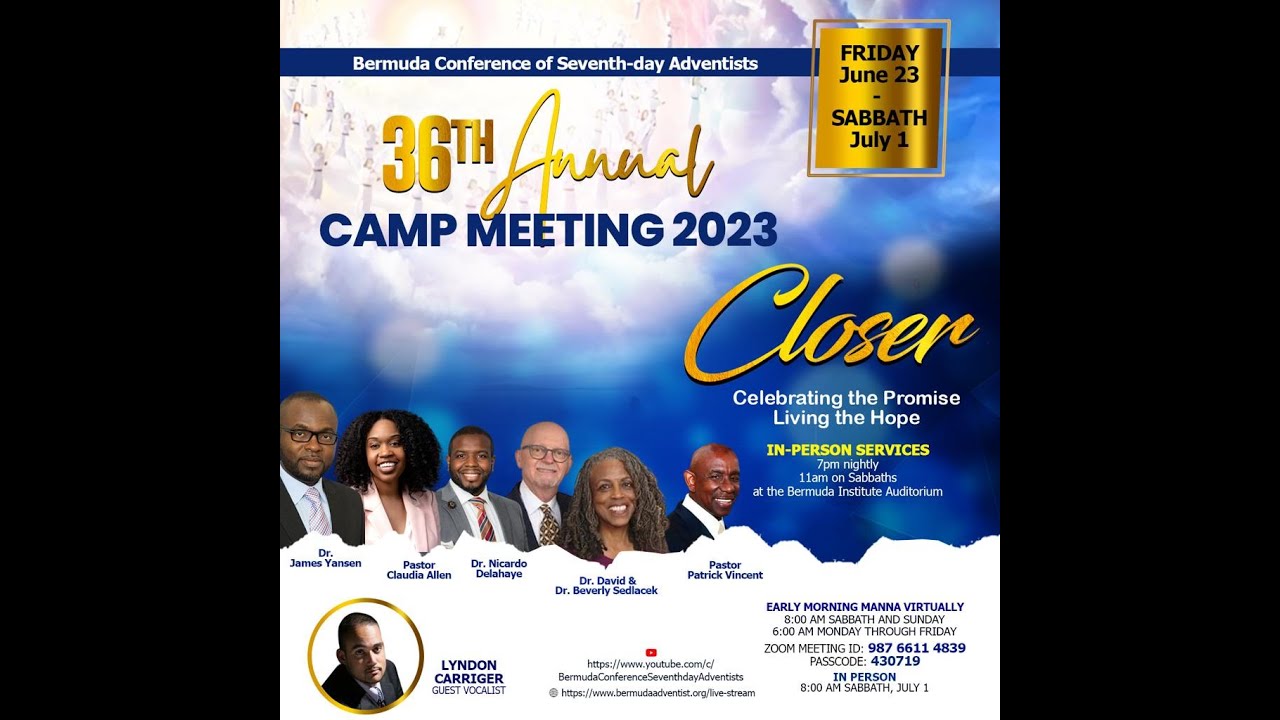 2023-07-01 Camp Meeting Sabbath School & Divine Worship w/ Pastor Claudia Allen