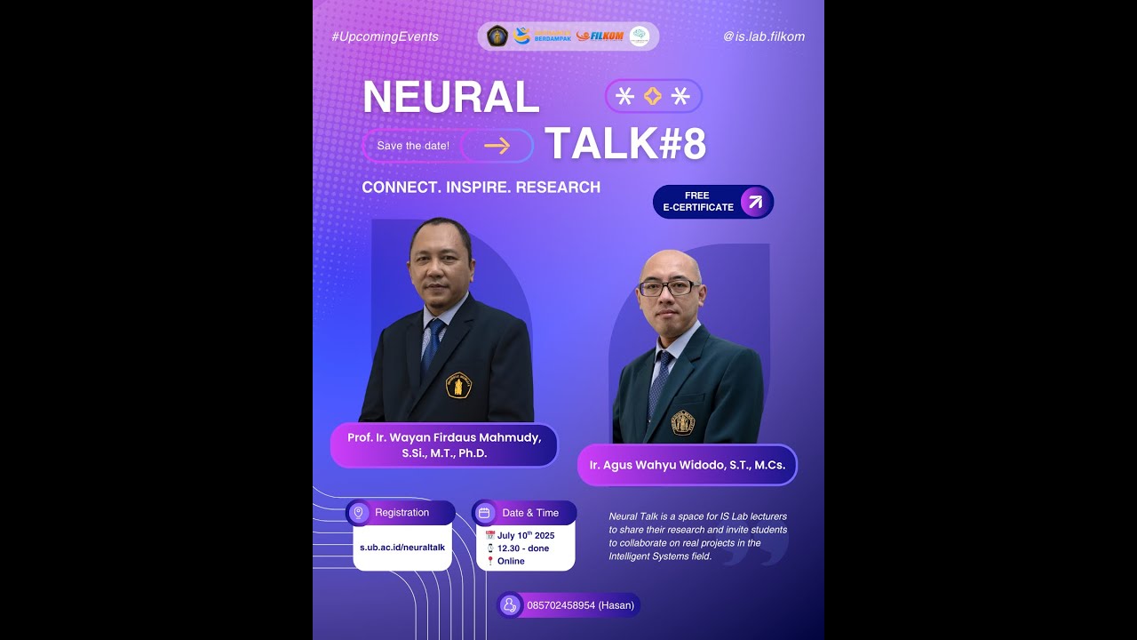 Neural Talk: Connect, Inspire, Research #8