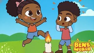 Ben’s World | Jack Be Nimble Song for Kids | Fun Jumping Adventure with Ben! 🚀🕯️🐊