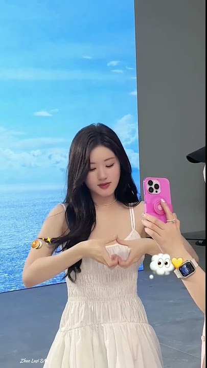 ZHAO LUSI CUTE DANCE!!😍💞 [song: Baby you] #zhaolusi #actress #tiktok #dancechallenge #viral