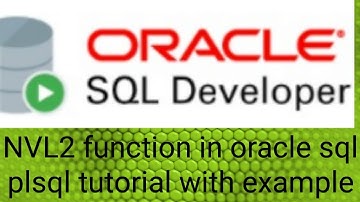 NVL2 Function in oracle sql plsql tutorial with example || Learn Database concept