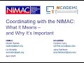 Coordinating with the NIMAC: What it Means &amp; Why It's Important