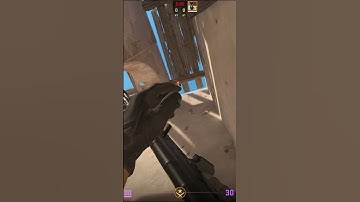 Molotov From Tunnel To Boost On Dust 2 In CS2 #cs2 #shorts