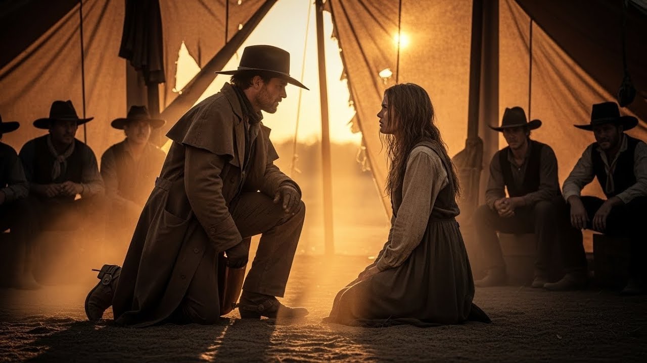 Por favor, llévame… Sé cocinar y puedo darte hijos», susurró en el rancho solitario.