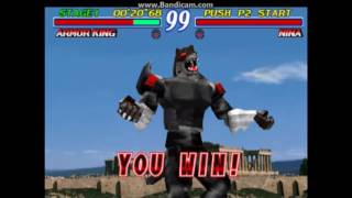 Tekken 2 Arcade Secret Character Codes