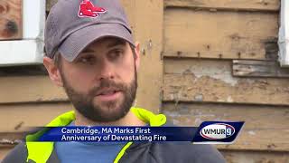 Cambridge, MA marks first anniversary of devastating fire