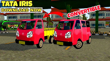 Tata Iris Car Mod in Bus Simulator Indonesia - Bussid Car Mod - Bussid Bus Mod - Bussid