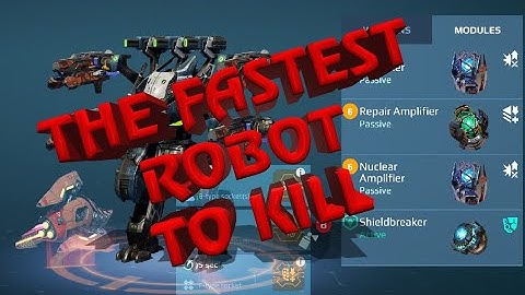 #warrobots THE FASTEST ROBOT TO KILL