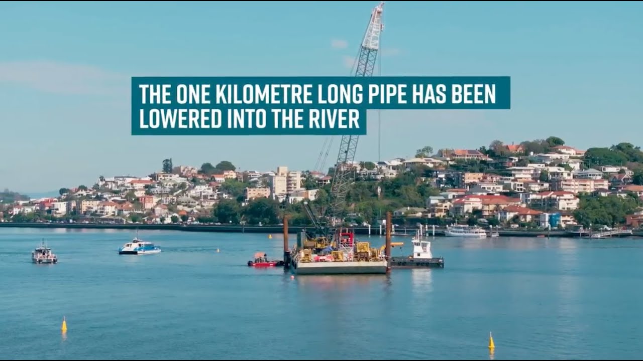 Hamilton Syphon Bulimba-Hamilton Siphon Renewal Program - December update - YouTube