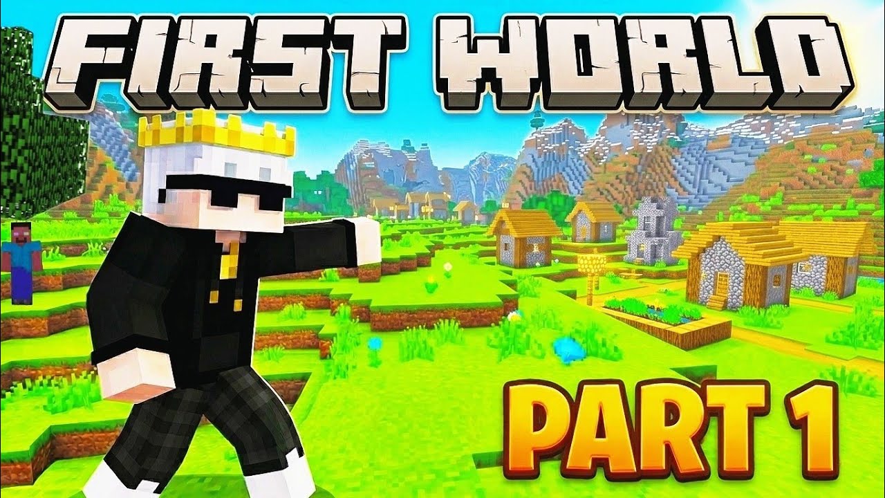The Journey Begins... | My First Survival World (minecraft) @GamerFleet 