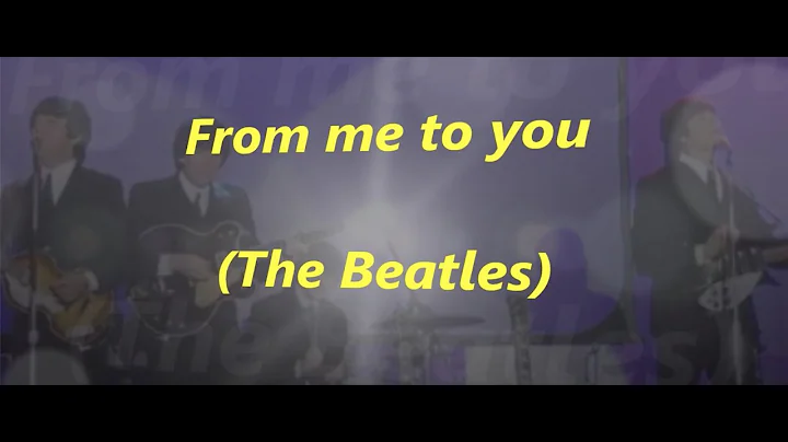 From me to you - VERSION: Bernardo Acosta - YAMAHA...