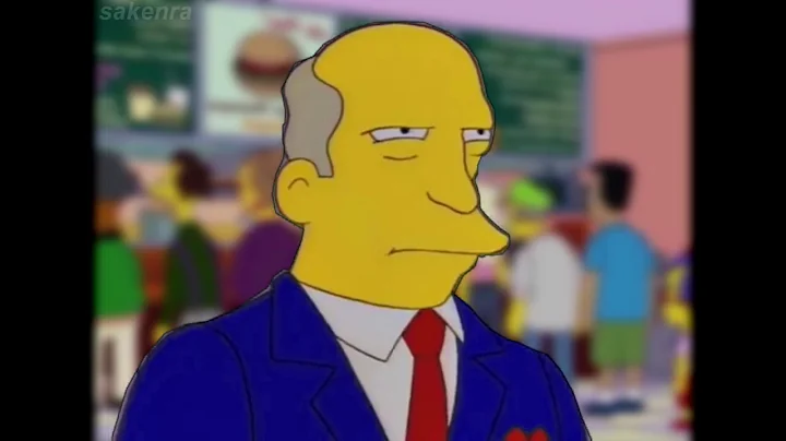 Steamed hams but Chalmers follows Skinner and they end up eating at Krusty Burger