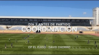 Coordinación MD-3 fútbol