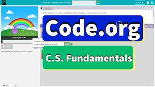 Celebrity Code.org Lesson 24.1 Counting with Variables | Answer Tutorial | Express Course CS Fundamentals Wealth