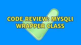 Code Review: mysqli wrapper class