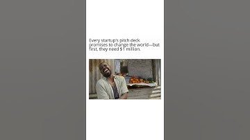 Start-up pitches be like we are the first of it