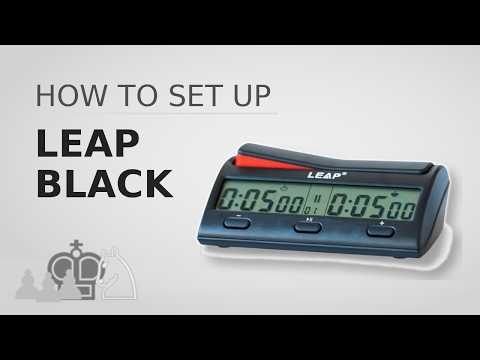Set Up Your Chess Clock in a Minute | LEAP PQ9912 |Chess shop e4e5| #chess #chessaccessories