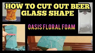 How To: Carve Floral Foam - Subtractive Sculpture 