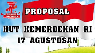Proposal HUT RI  @BudiKomputer