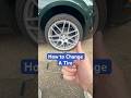 How to change a tire. #car #cars #diy #mustknow #howto