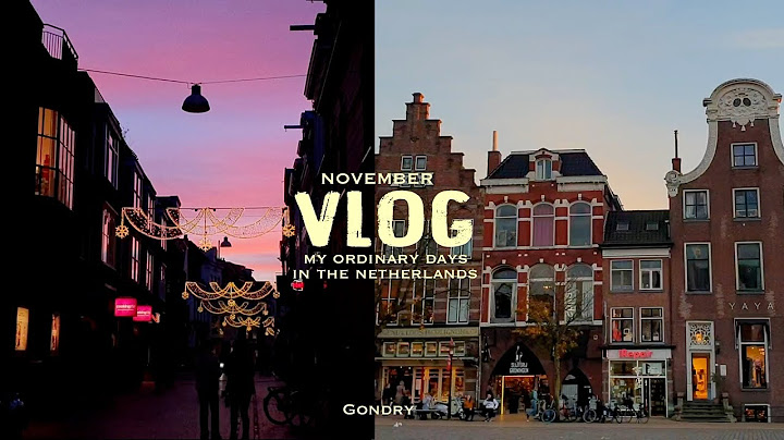 [VLOG] The end of the year mood in the Netherlands