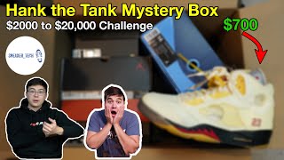 Hank The Tank Mystery Box $2000 | Off White? | $2000 to $20,000 Mystery Box Challenge by The 1s Sneakers 4,222 views 2 years ago 16 minutes