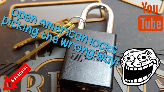 Padlock bypass driver. Open padlocks in seconds (318) 