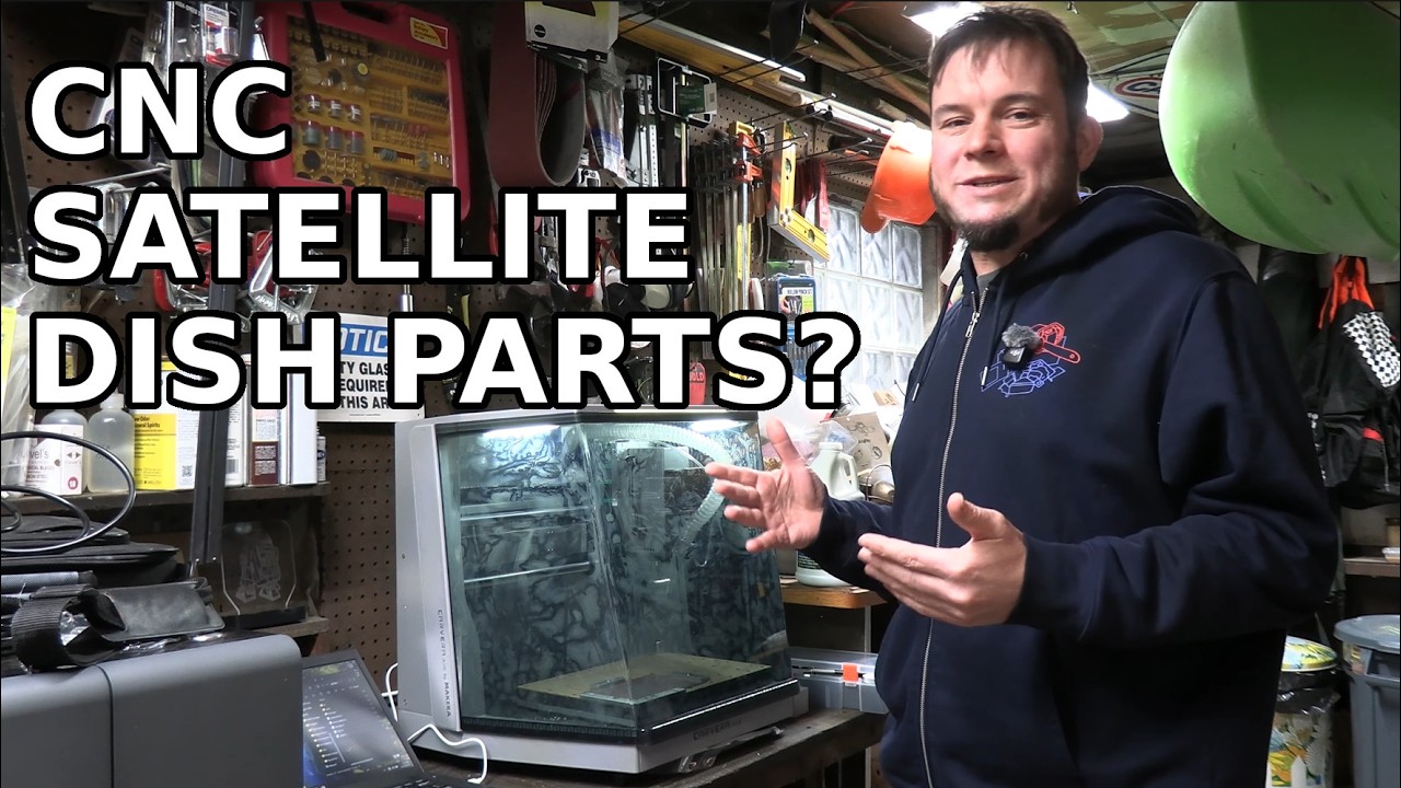 Making Radio And Satellite Dish Parts With CNC