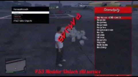 GTA5 PS4 Story mode Mod menu Part 1