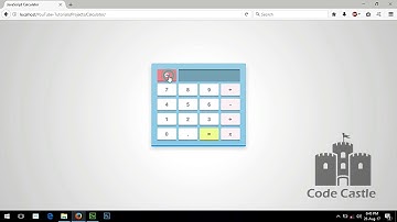 Javascript Calculator, Calculator Jquery Code, Css Math Operations, Calculator Example In Javascript