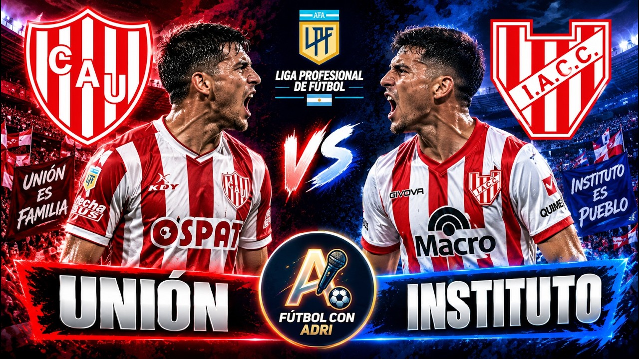 UNION DE SANTA FE 3-2 INSTITUTO DE CORDOBA || Argentina. Liga Profesional. Clausura 2026 - Jornada 8