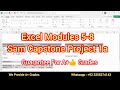 New Perspectives Excel 2019 Modules 5-8 Sam Capstone Project 1a Newsight Consulting