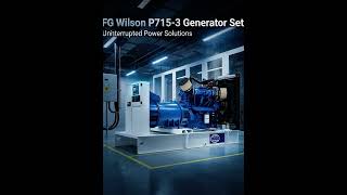 Blackout? This 16-cylinder doesn’t flinch | FG Wilson P715-3