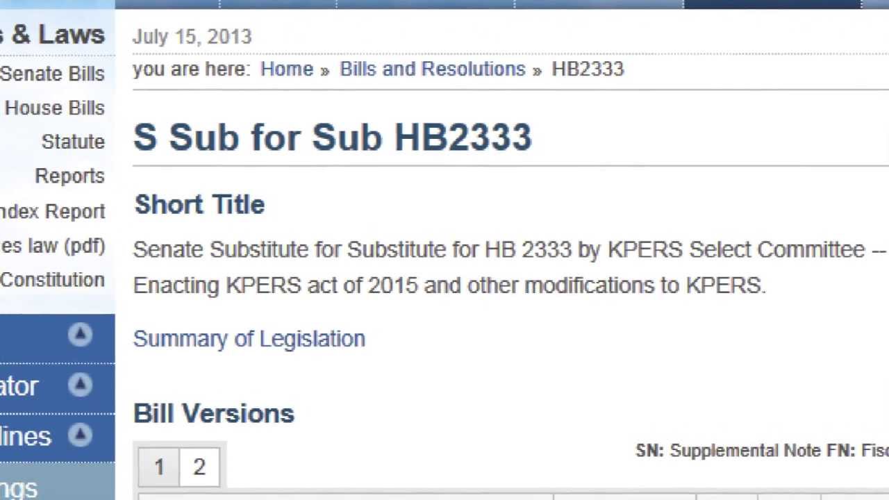 KPERS Benefits Are Changing YouTube