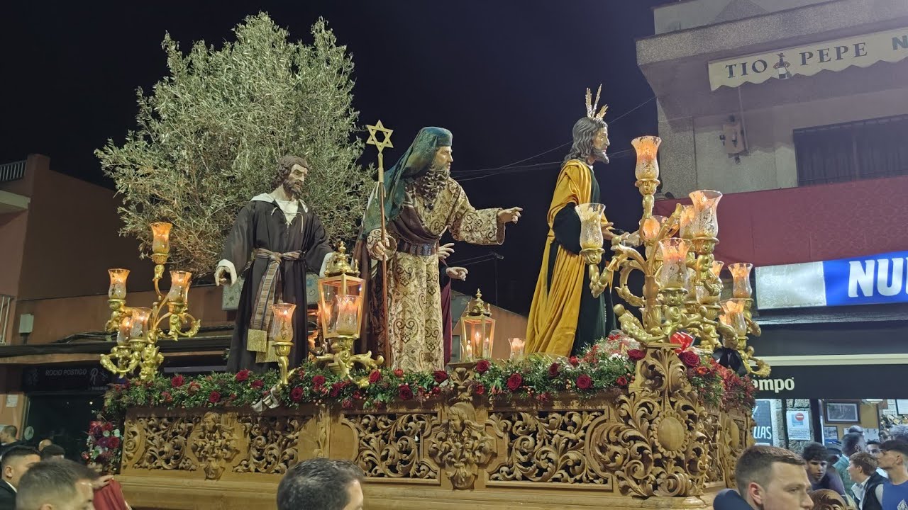 AJ La Aceptación, petalada c/ Santa Emilia, Viernes de Dolores Jerez 2024