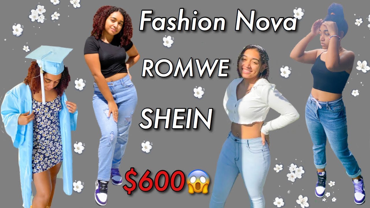 HUGE Try On Haul Feat: SHEIN, ROMWE, & Fashion Nova || Bathing Suits, Dresses & More!