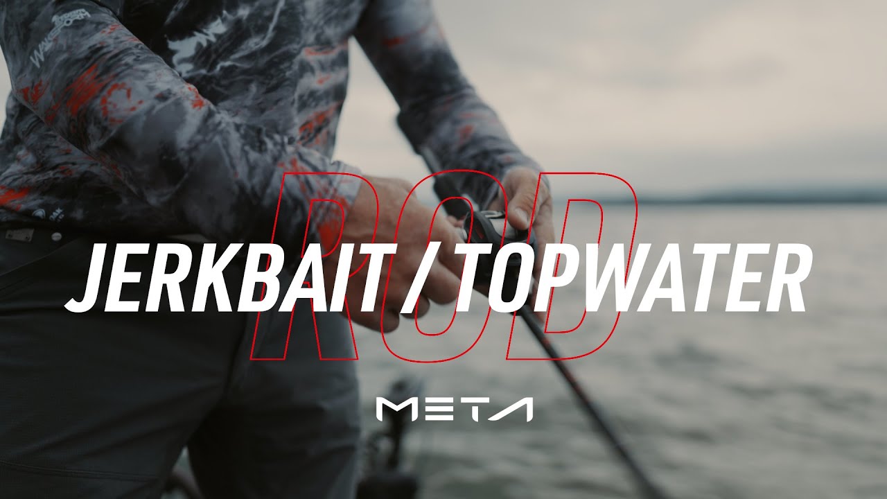 Introducing Gerald Swindle's Meta Rod for Jerkbaits and Small Topwater  Lures from 13 Fishing 