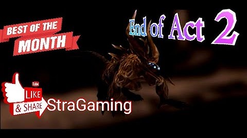 Grimvalor - End of Act 2 [Final boss defeated] walkthrough gameplay