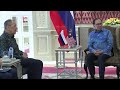 С.Лавров и А.Ибрагим, Куала-Лумпур, 28 июля 2024 года