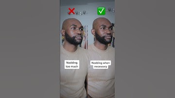 How To Look Confident In Conversation! #Shorts