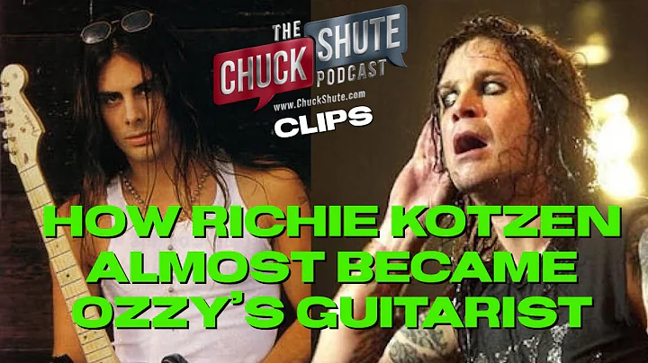 When Richie Kotzen Almost Became Ozzys Guitarist