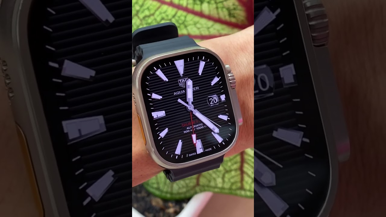 A New Tag Heuer Feature Wants to Lure You From Apple Watch