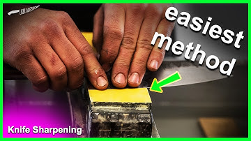 3 EASY steps for a razor-sharp kitchen knife