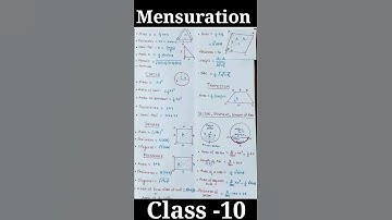 Mensuration formula। important formula class10।#egacademy #bseb #ttss #ezyacademy #class10formula